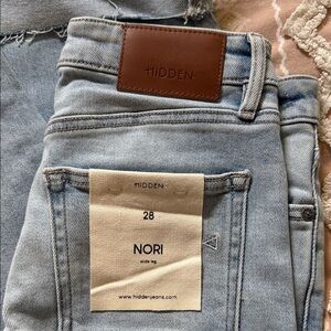 Hidden Women's Light Blue Wide Leg Jeans